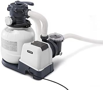 INTEX 26645EG SX2100 Krystal Clear Sand Filter Pump for Above Ground Pools, 12in | Amazon (US)