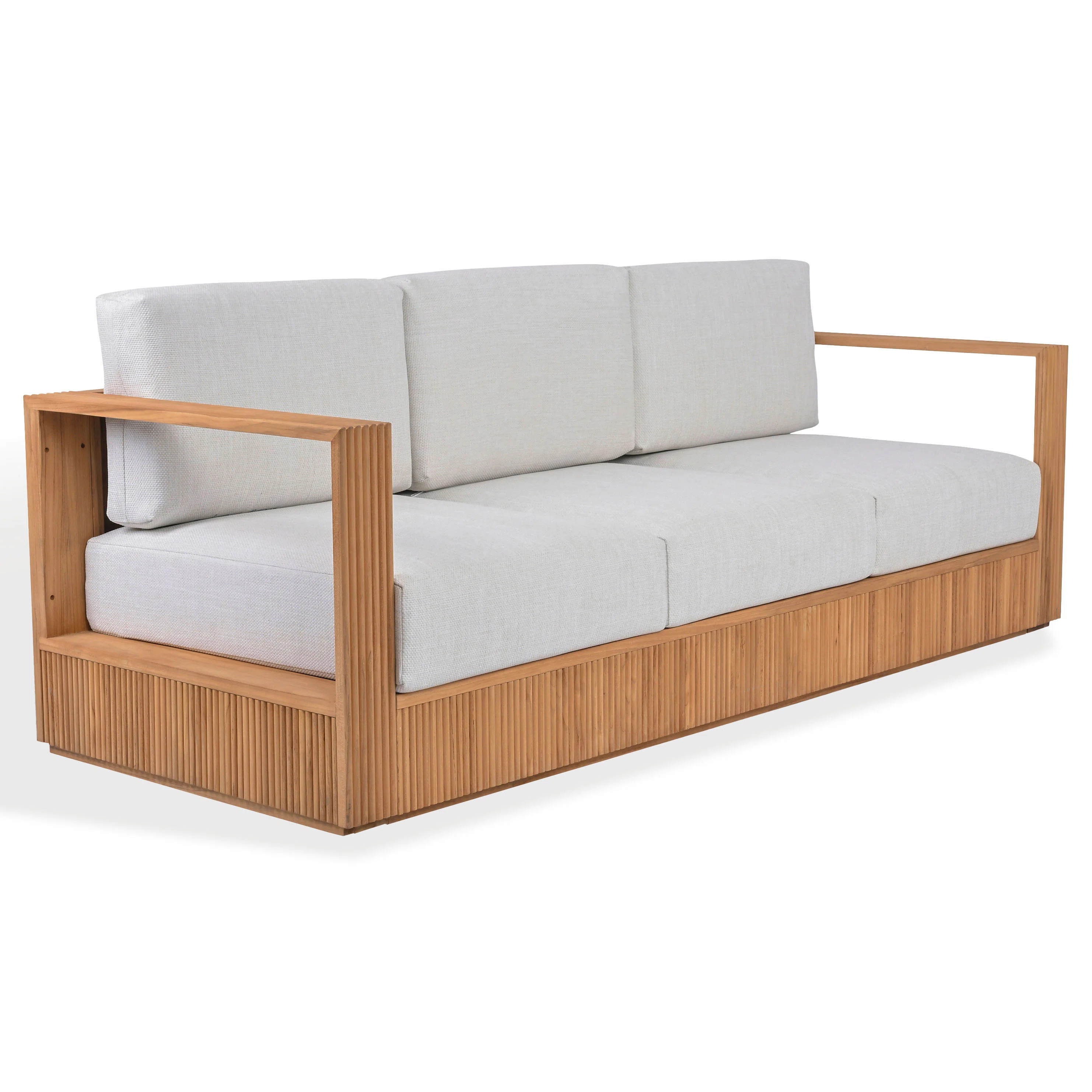 St Lucia Teakwood Patio Sofa | Wayfair North America
