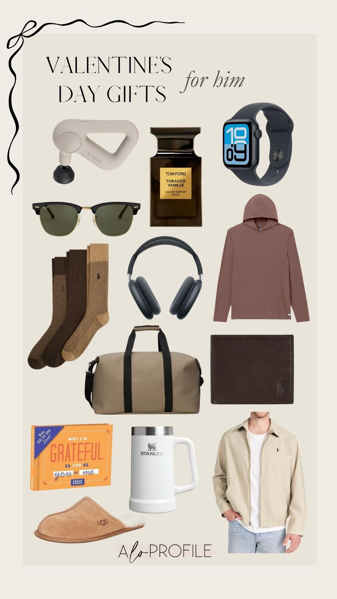 Valentine's Day Gifts: For Him // gift guide, gifts for Valentine's Day, holiday gift guide, Valentine's Day gifts, gifts for him, Vday gifts for him