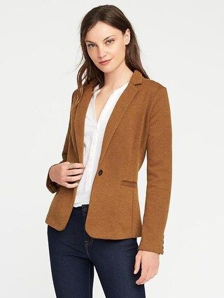 Classic Pique-Knit Blazer for Women | Old Navy US