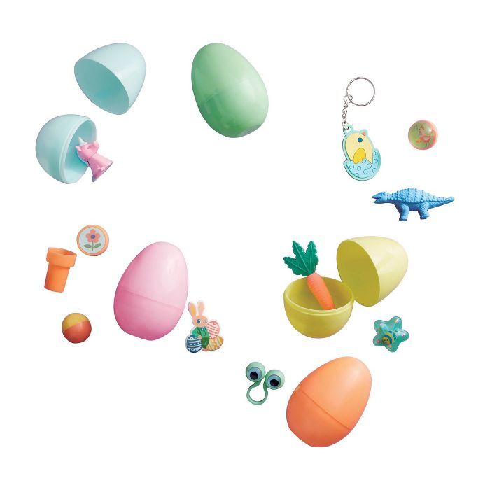 12ct Pre-Filled Easter Plastic Eggs with Toys - Spritz™ | Target