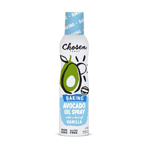 Chosen Foods Avocado Oil Baking Spray 4.7 oz with Recipe ebook bundle | Amazon (US)