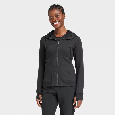 Women's Full Zip Fleece Hoodie - All in Motion™ | Target