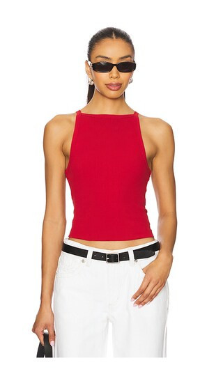 Free People x We The Free Mia Tank In Samba in Red. - size S | Revolve Clothing (Global)