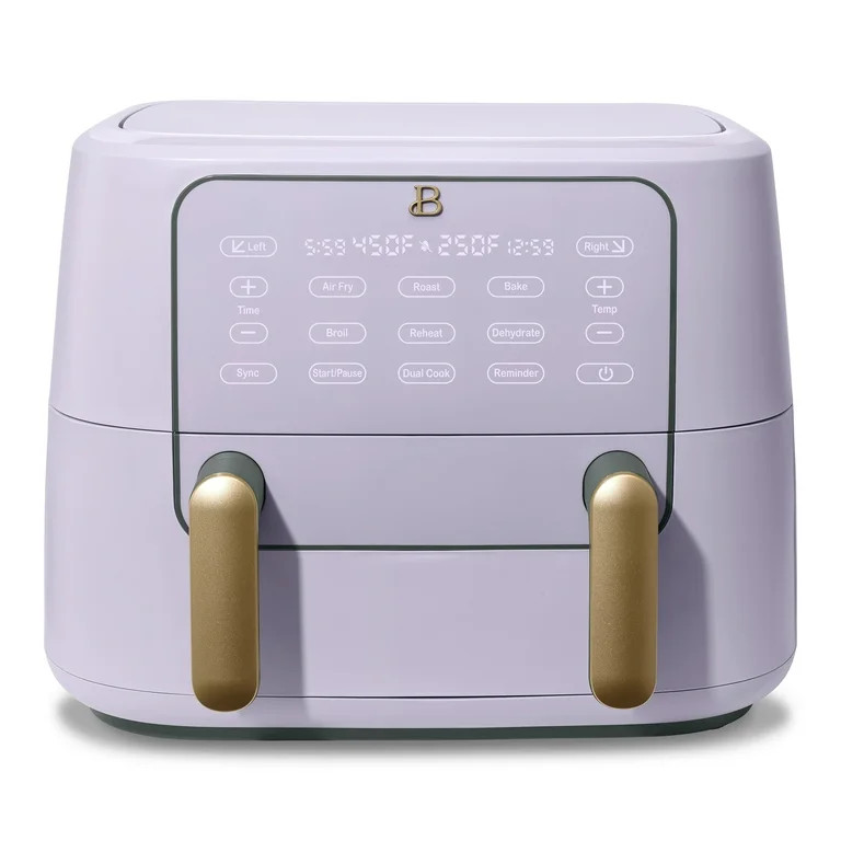 Beautiful 9 Qt TriZone Air Fryer, Lavender by Drew Barrymore | Walmart (US)