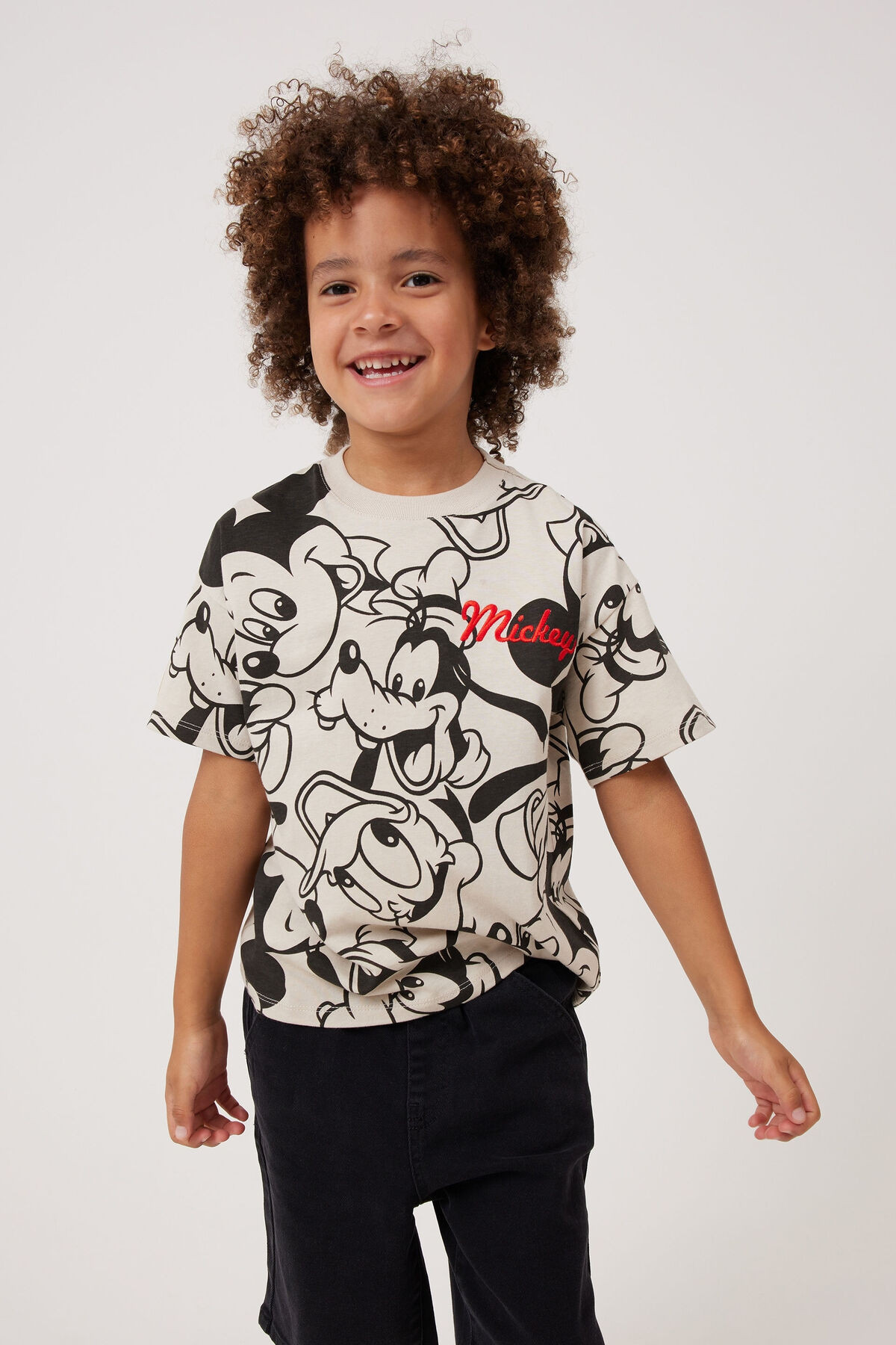License Drop Shoulder Short Sleeve Tee | Cotton On (US)