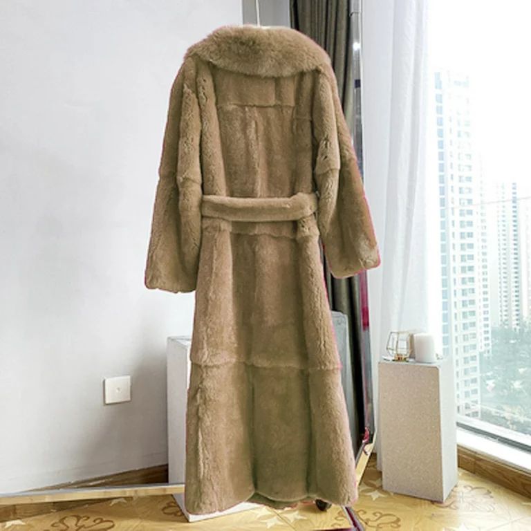 Faux Fur Oversized Padded Jacket Women Plus Size Luxury Faux Furs Coat Warm Outerwear Long Coat L... | Walmart (US)