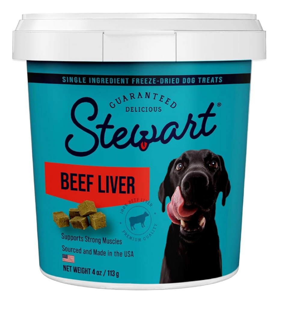 Beef liver that can be used as a meal topper or training treats! 