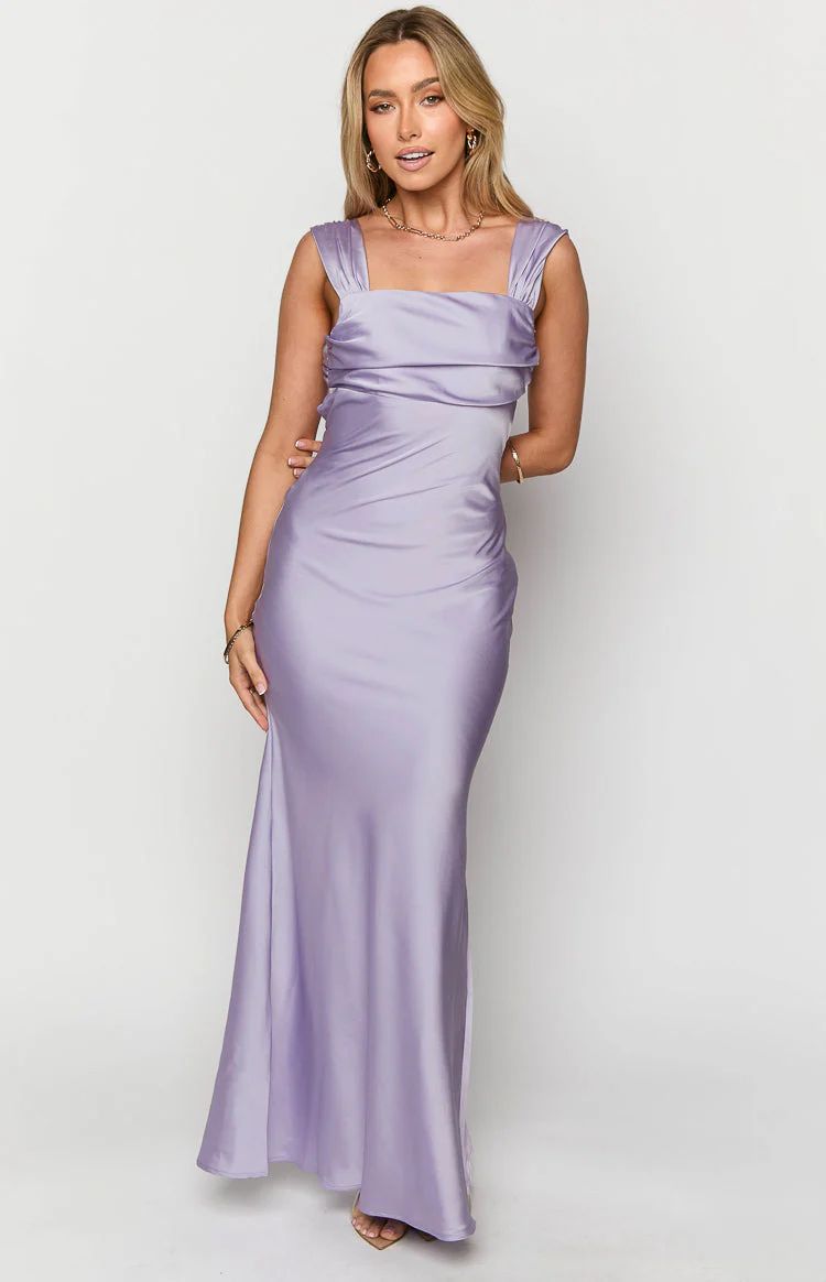 Chaya Lilac Maxi Dress | Beginning Boutique (US)