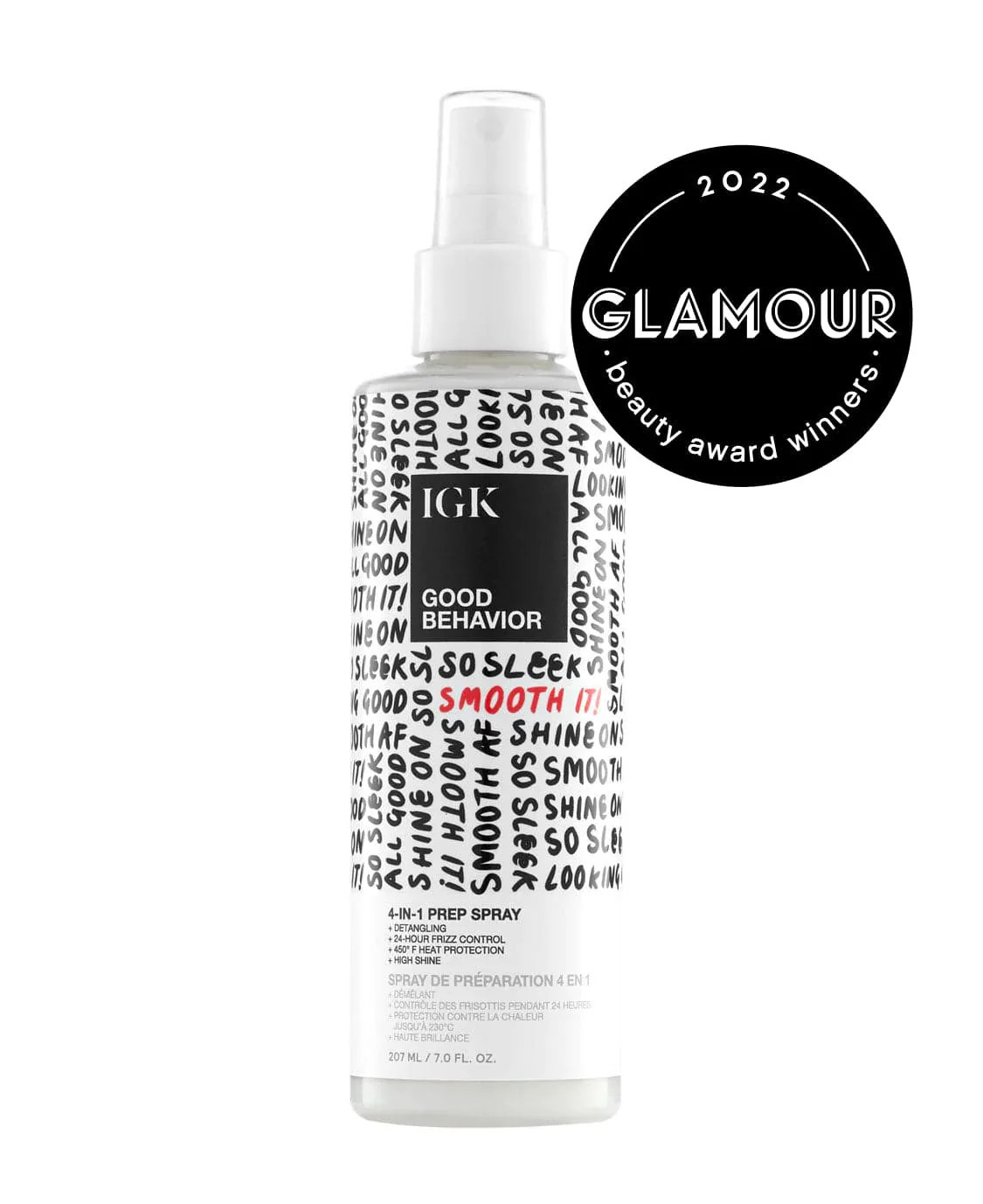 Good Behavior 4 in 1 Prep Spray Retail | IGK Hair
