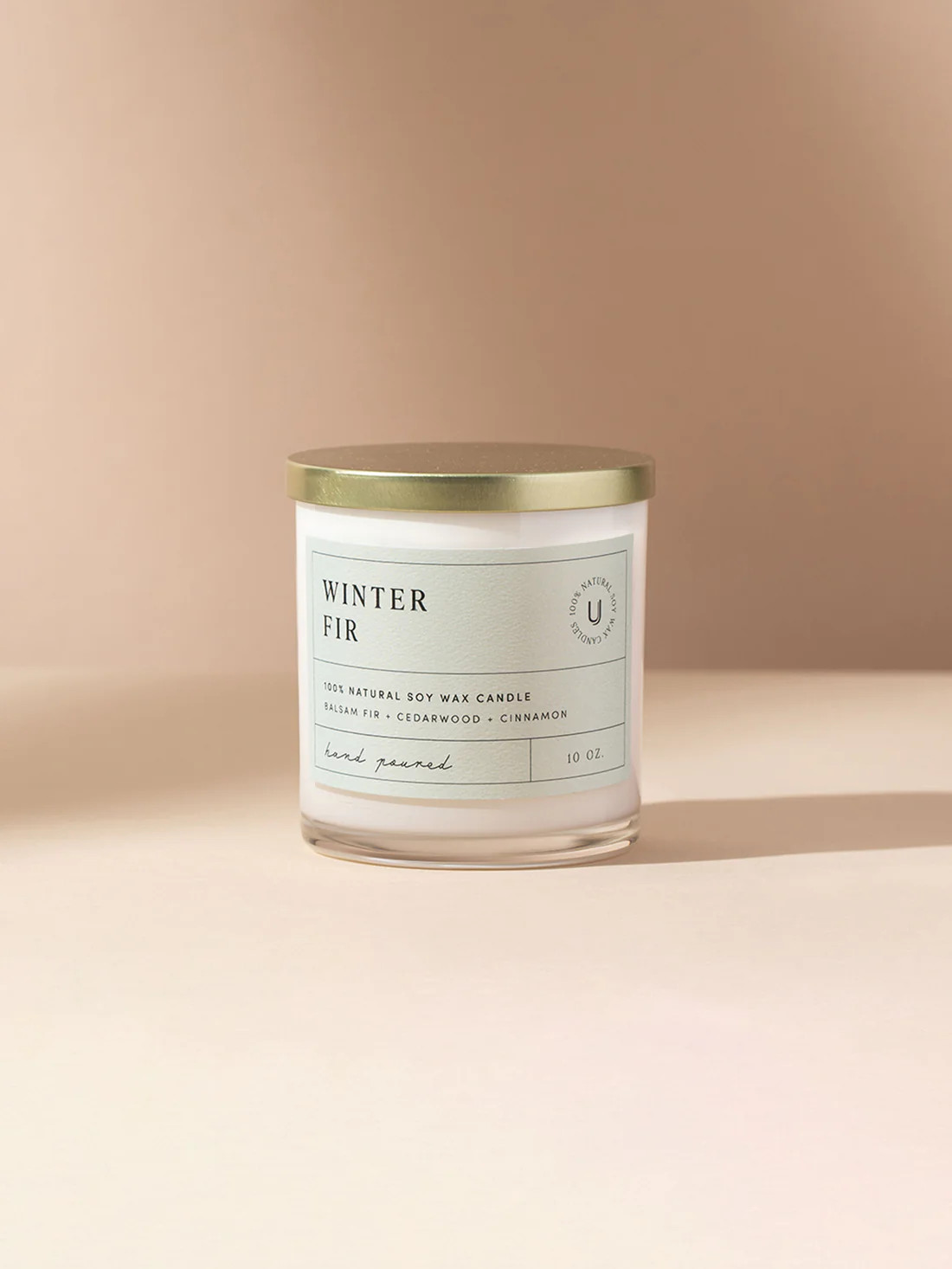 Winter Fir Soy Wax Lead and Nickel Free Candle | Uncommon Lifestyle | Uncommon James