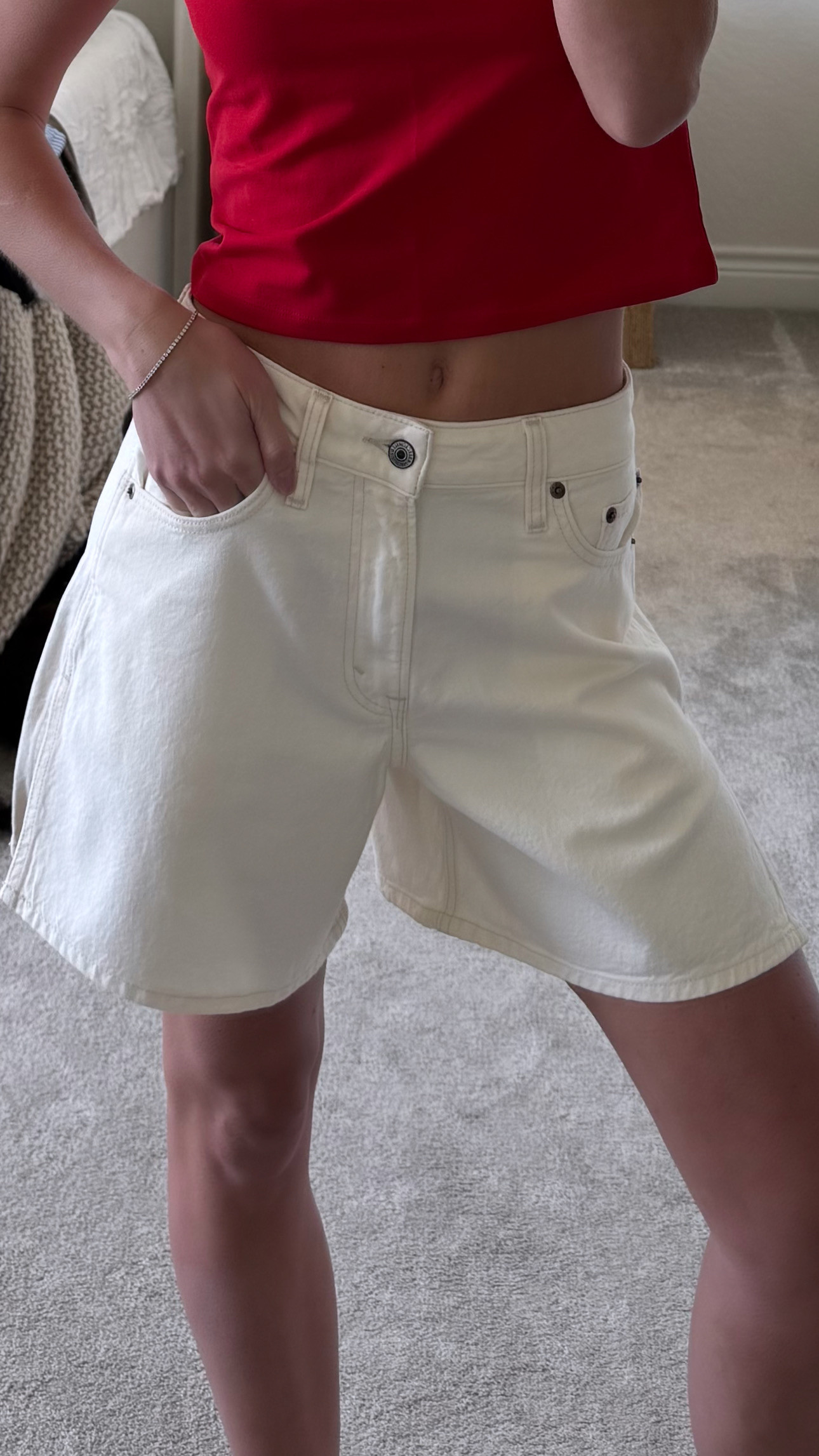 @Abercrombie and #AbercrombiePartner Abercrombie is having the BEST sale right now!! 30% off ALL Shorts & Swim, 20% off Almost Everything Else + code SHORTSAF for an additional 15% off!!! Im wearing a size small / 25 in everything here. The perfect summer pieces!! 

 

#LTKSaleAlert #LTKFindsUnder100 #LTKStyleTip