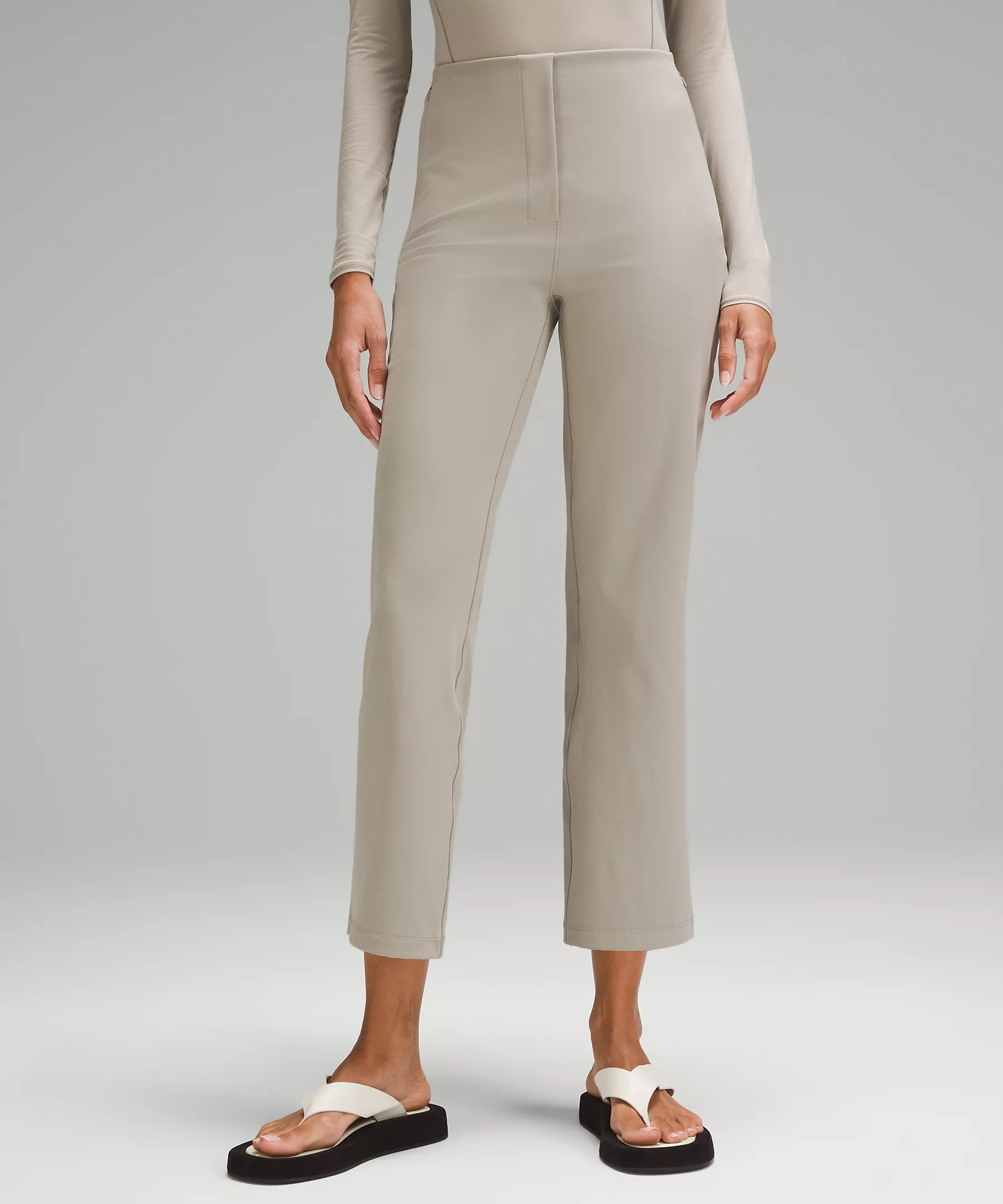 Smooth Fit Pull-On High-Rise Cropped Pant | Women's Capris | lululemon | Lululemon (US)