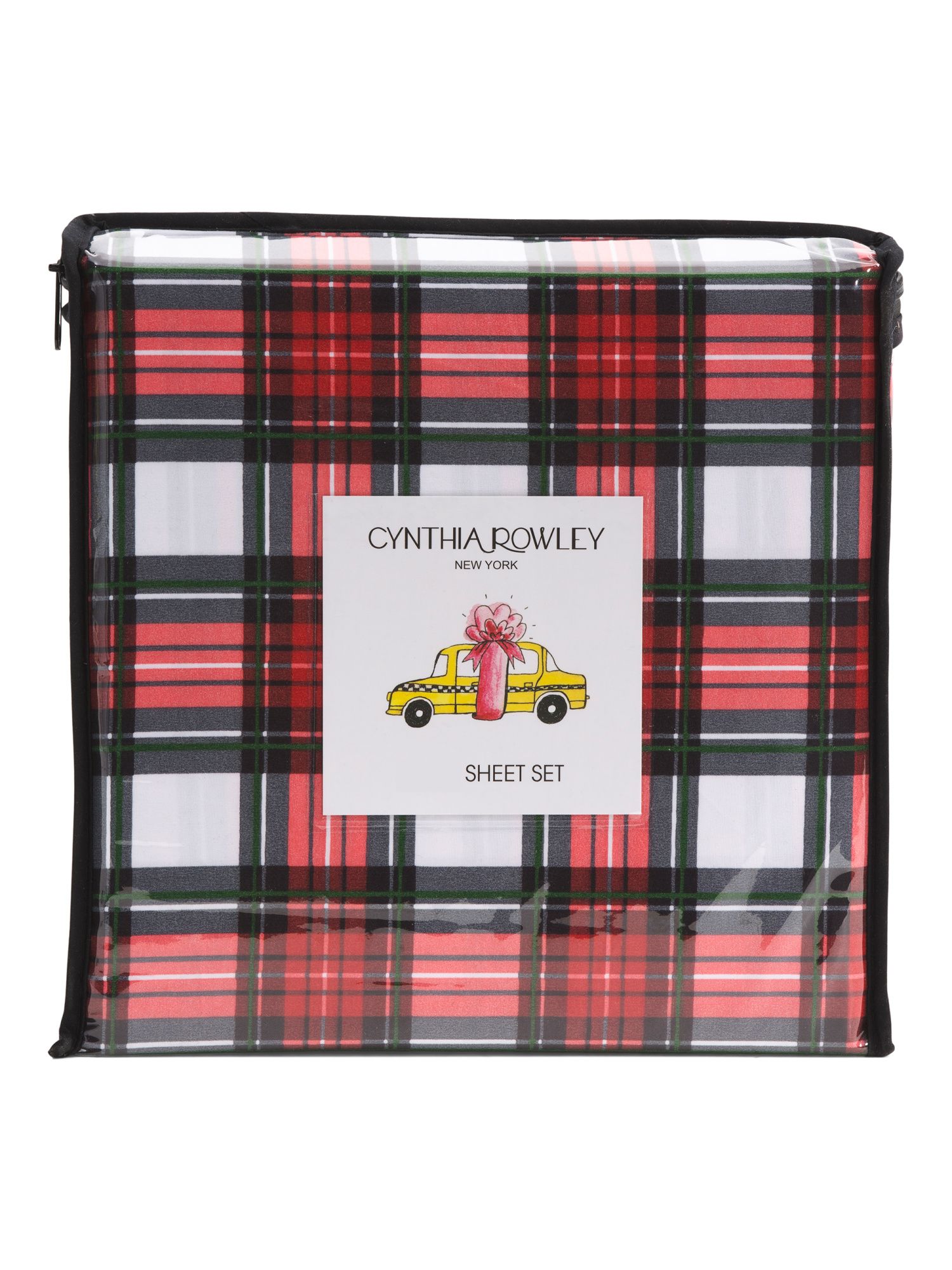 Holiday Plaid Sheet Set | TJ Maxx