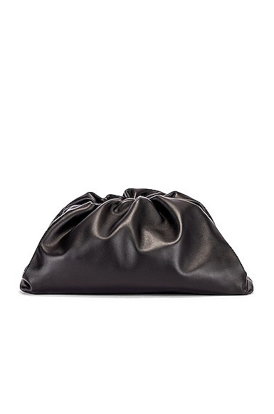 Bottega Veneta The Pouch Clutch in Black | FWRD 