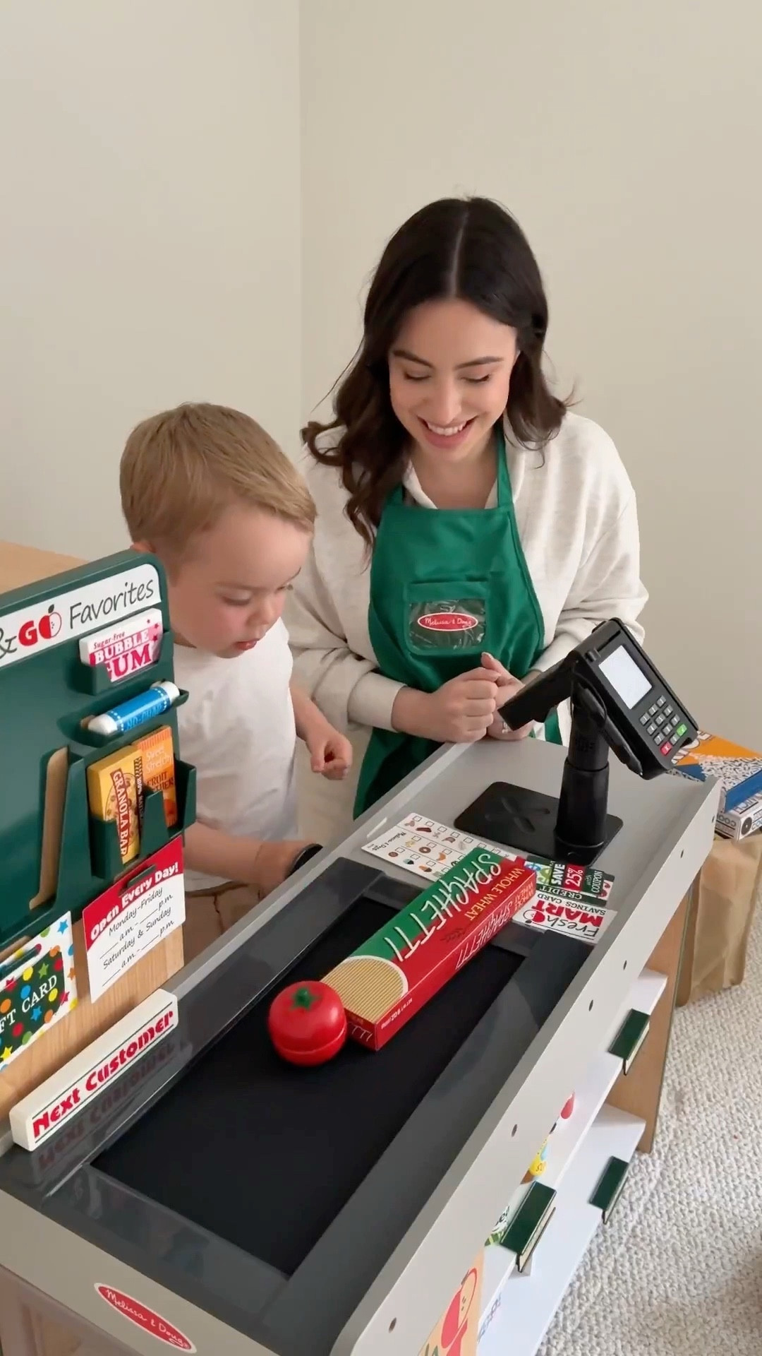 We surprised Matteo with a mini grocery store, and his reaction was everything! It’s the perfect indoor setup, and watching him play the tiny carts and stock the shelves is the highlight of our daily routine.

amazon finds, gift guide for kids, toddler toys, interactive play, indoor activities, playroom, play time, pretend play

#LTKSeasonal #LTKHome #LTKKids