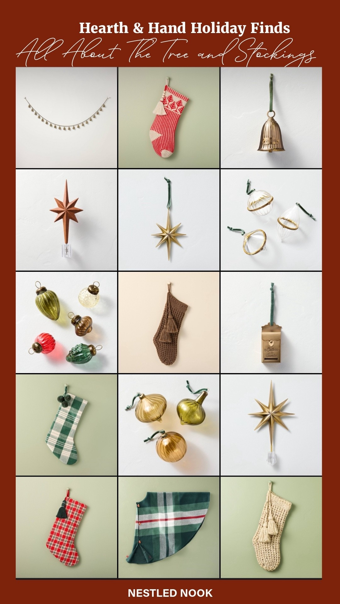 Hearth and Hand - Christmas Tree Decor and Stockings!

#LTKHome #LTKFindsUnder50 #LTKSeasonal