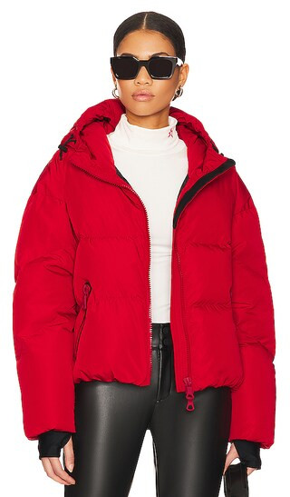 Meribel Ski Jacket in Fiery Red | Revolve Clothing (Global)