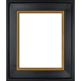 Black with Gold Plein Air Picture Frame | Picture Frames