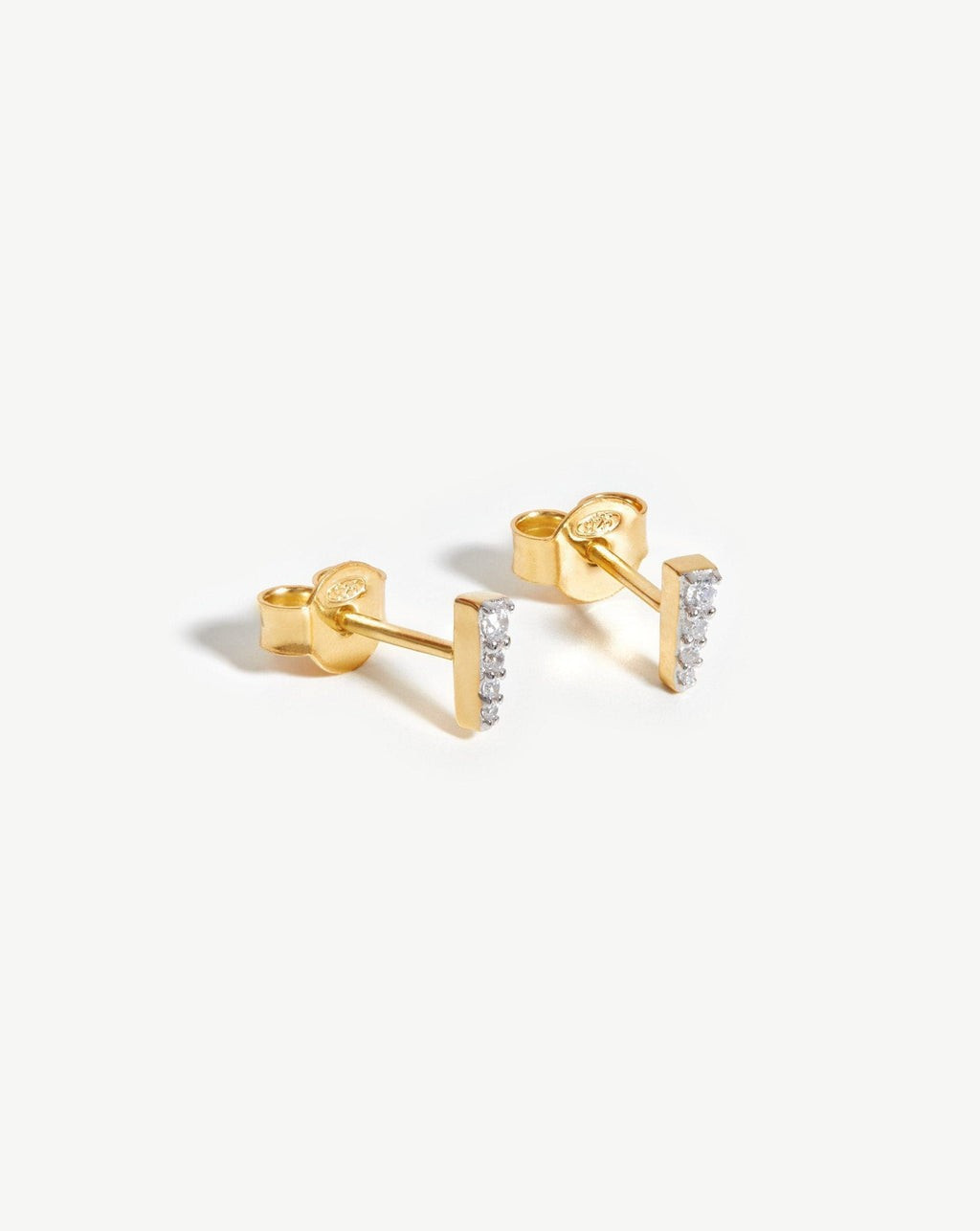 Celestial Pave Spike Stud Earrings | Missoma