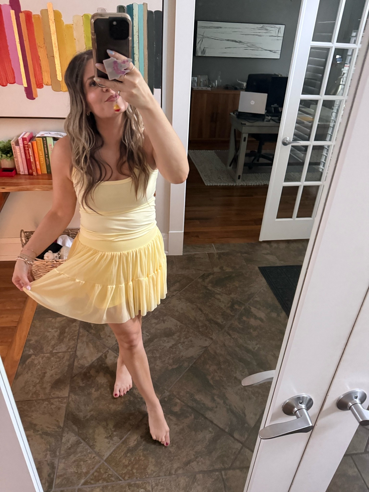 Wearing size small in the skort and tank

#LTKsummer #LTKcanada #LTKstyletip