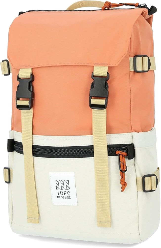 Topo Designs Rover Pack Classic - Bone White/Coral | Amazon (US)