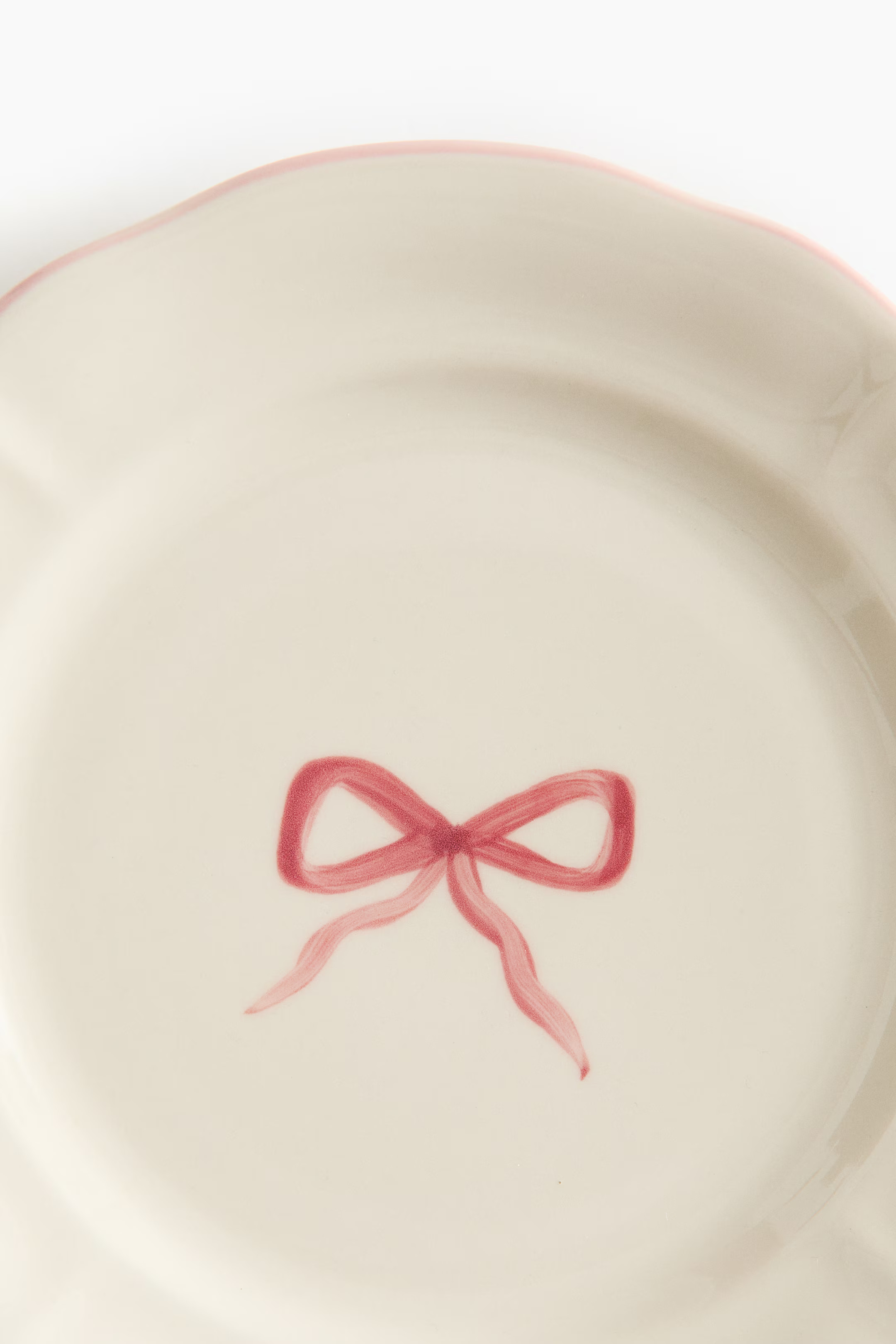 Hand-Painted Stoneware Appetizer Plate | H&M (US + CA)