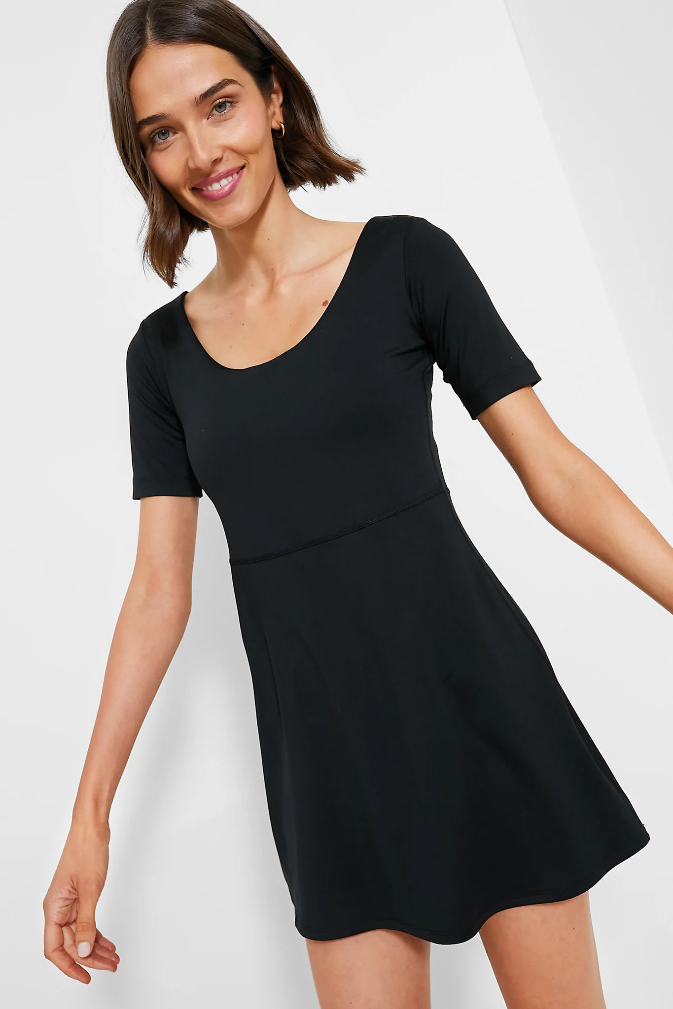 Black Step In Rosemary Sport Dress | Tuckernuck (US)