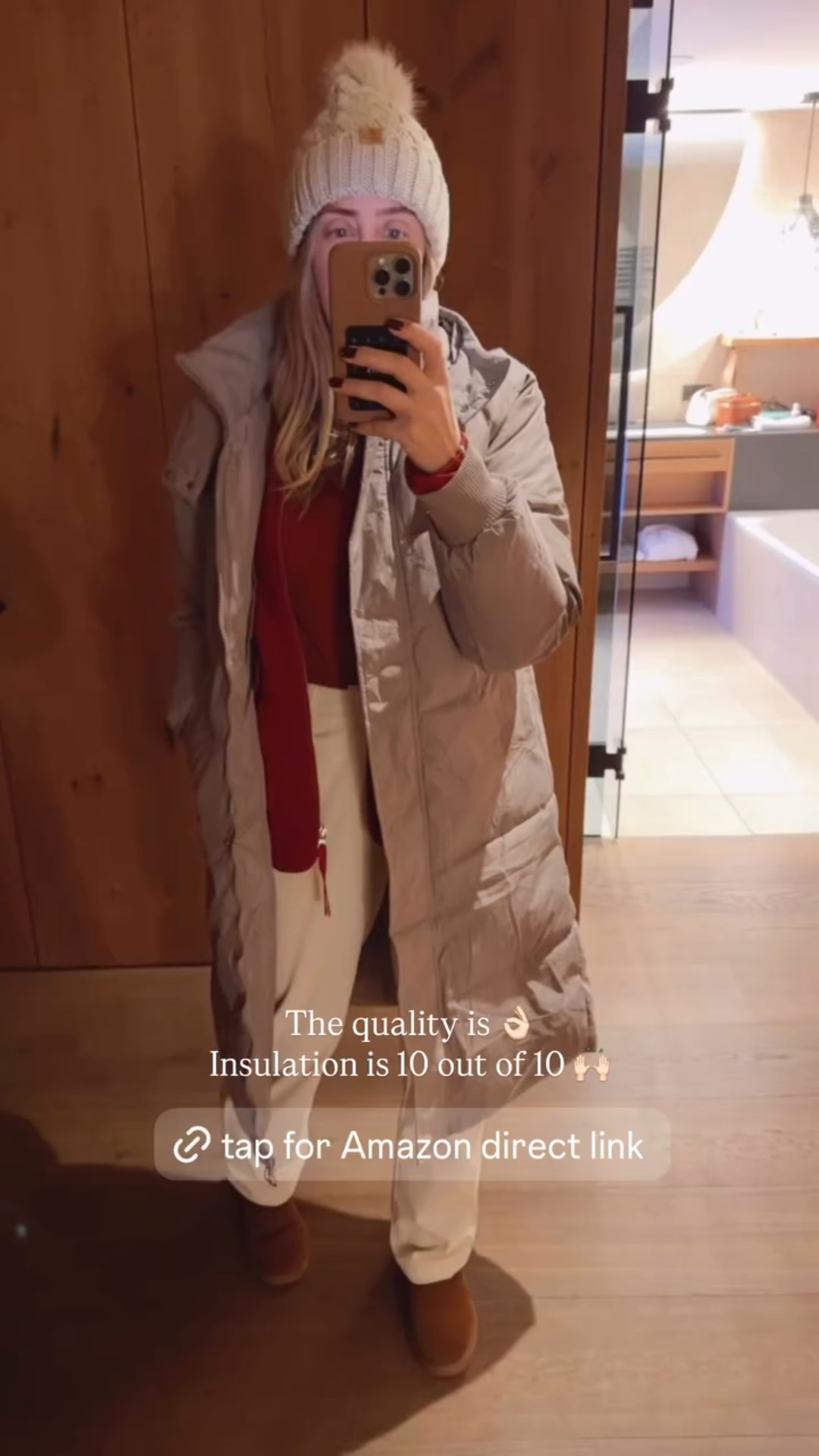 Casual chic winter outfit!
Warm and elegant cute outfit that I wore in Austria!
Fits true to size and I’m wearing size small 
Puffer jacket 
Thermal 


#LTKU #LTKSeasonal #LTKootd