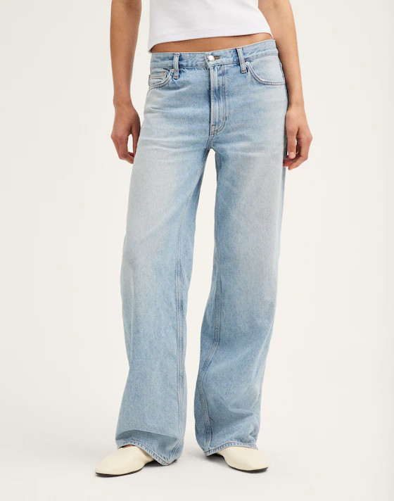 The Low-Slung Baggy Jean in Airy Denim | Madewell