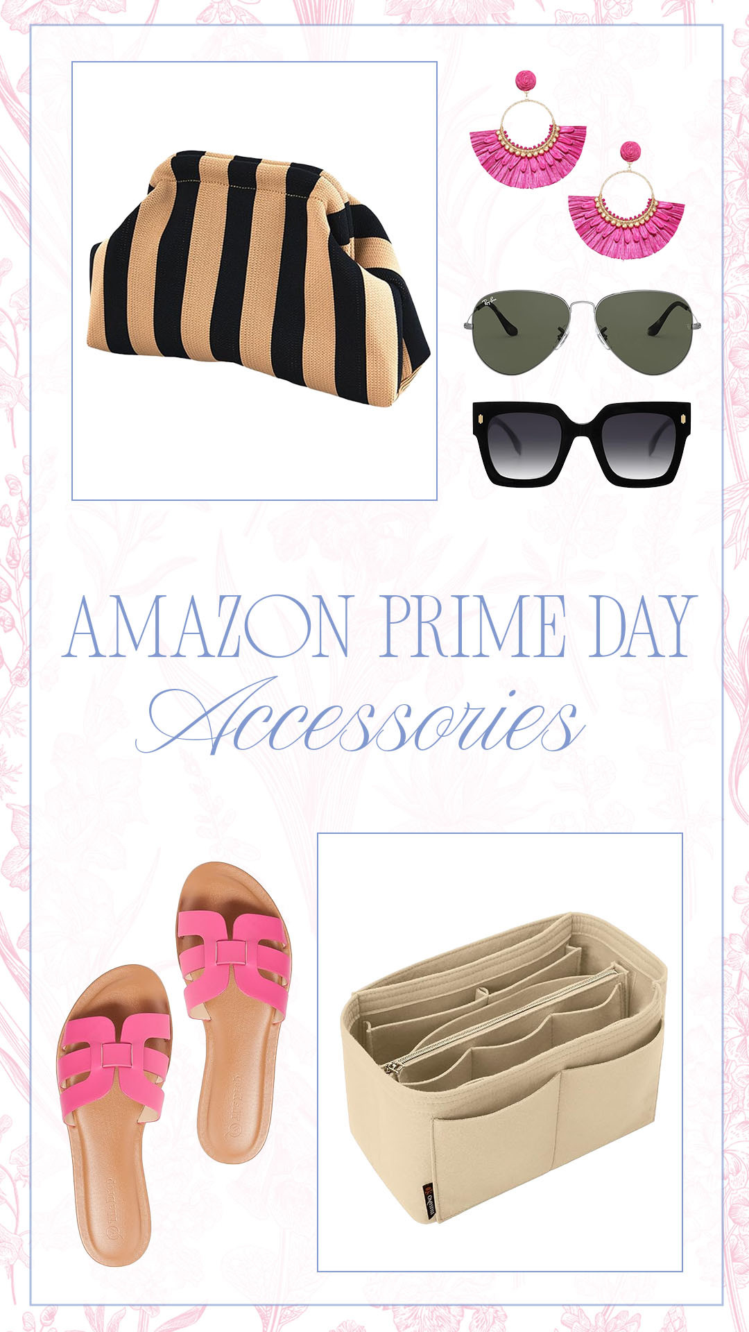 Amazon Prime Day means stocking up on all your favorites, like fun fashion accessories at some incredible deals! 

Fit4Janine, Clutch, Earrings, Sunglasses, Shoes 

 #LTKSeasonal #LTKSaleAlert #LTKStyleTip
