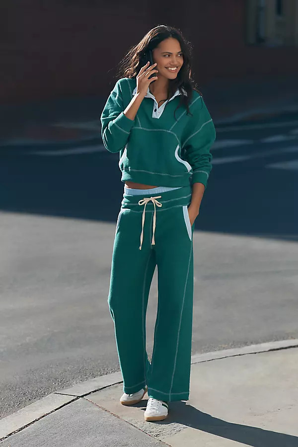 Sundry Seamed Pull-On Pants | Anthropologie (US)