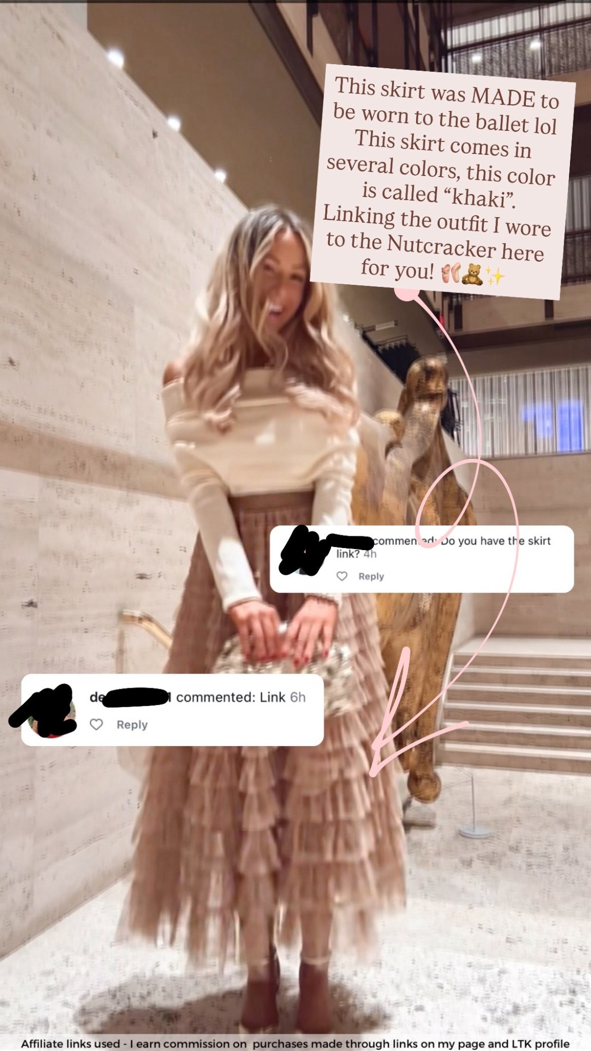 What I wore to the NYC ballet Nutcracker show 🩰🧸✨

Ballet outfit
What to wear to the theater 