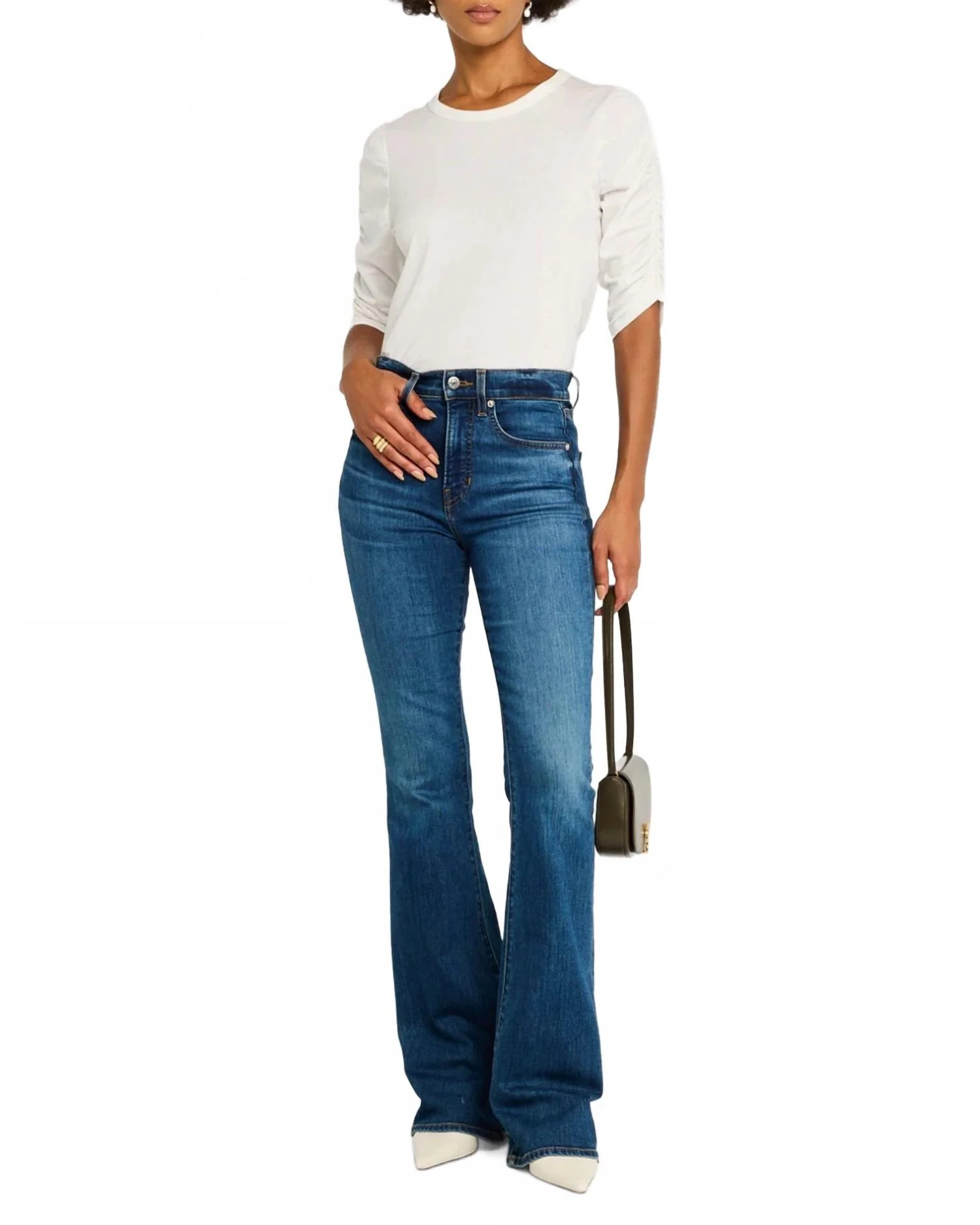 Waldorf Tee In White | Shop Simon