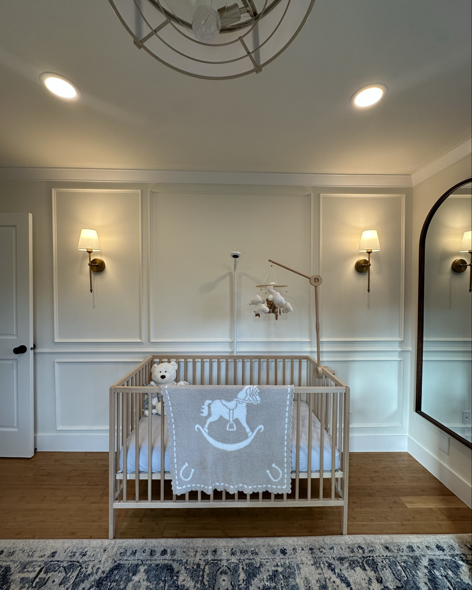 My baby boys nursery 🧸🩵 I absolutely adored designing this space!

#LTKKids #LTKHome #LTKBaby