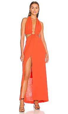 Just BEE Queen Sara Maxi Dress in Orange from Revolve.com | Revolve Clothing (Global)