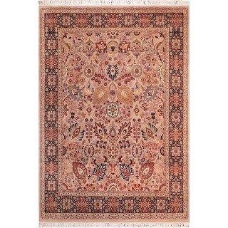 Tabriz Pak Persian China Gray/Blue Wool Rug - 8'2'' x 9'9'' - 8 ft. 2 in. X 9 ft. 9 in. | Bed Bath & Beyond