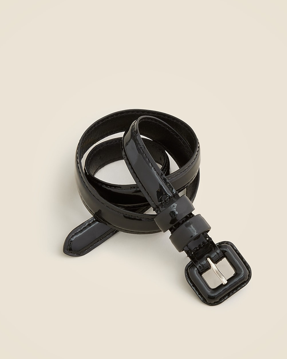 Girls' patent leather belt | J. Crew US