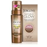 Jergens Natural Glow Oil-free SPF 20 Face Moisturizer, Medium to Tan Skin Tone with Jergens Natural  | Amazon (US)