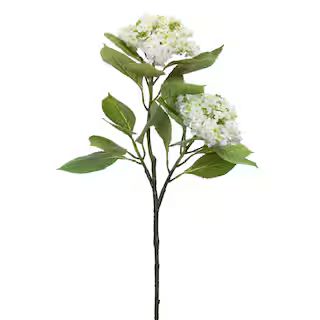 Green & White Hydrangea Branch Set | Michaels Stores