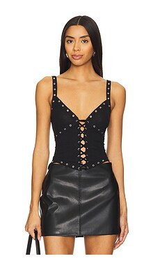 h:ours Arya Top in Black from Revolve.com | Revolve Clothing (Global)
