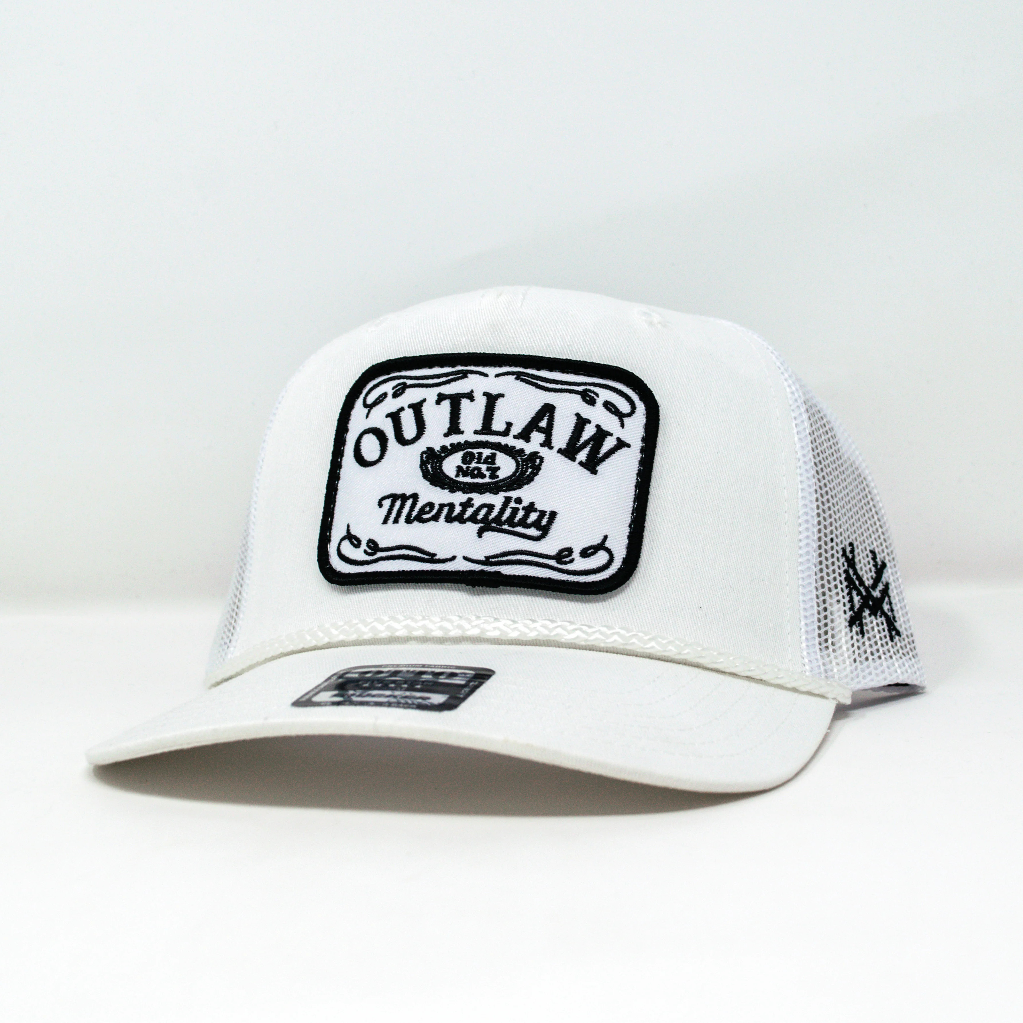 MHC Outlaw Mentality Otto White | The Mad Hatter Company