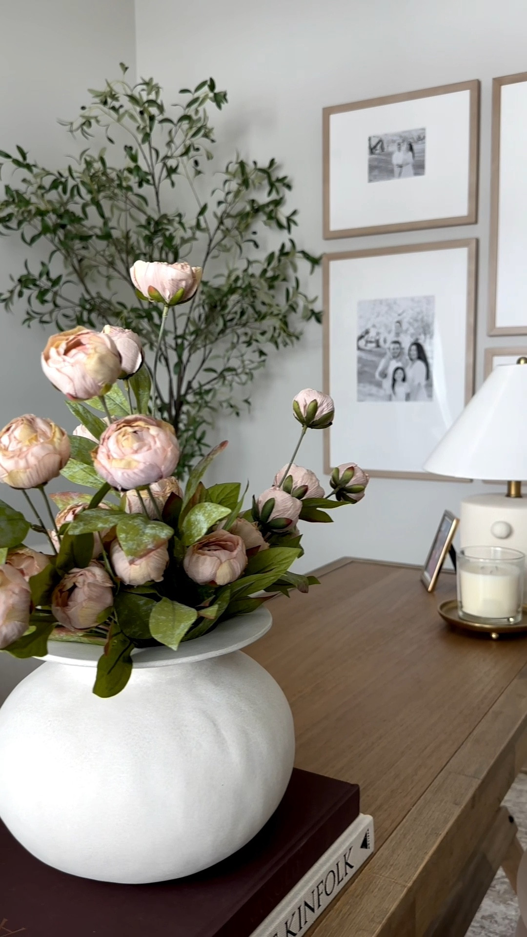 The viral peonies are back in stock. 
#peonies #springflorals #springdecor #homeoffice 

#LTKSaleAlert #LTKHome