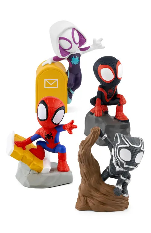 tonies Spidey & Friends Tonie 4-Pack Figurine Playset in Multi at Nordstrom | Nordstrom