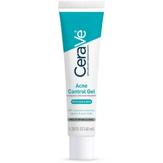 CeraVe Aha Bha Acne Control Gel - 1.35 fl oz | Target