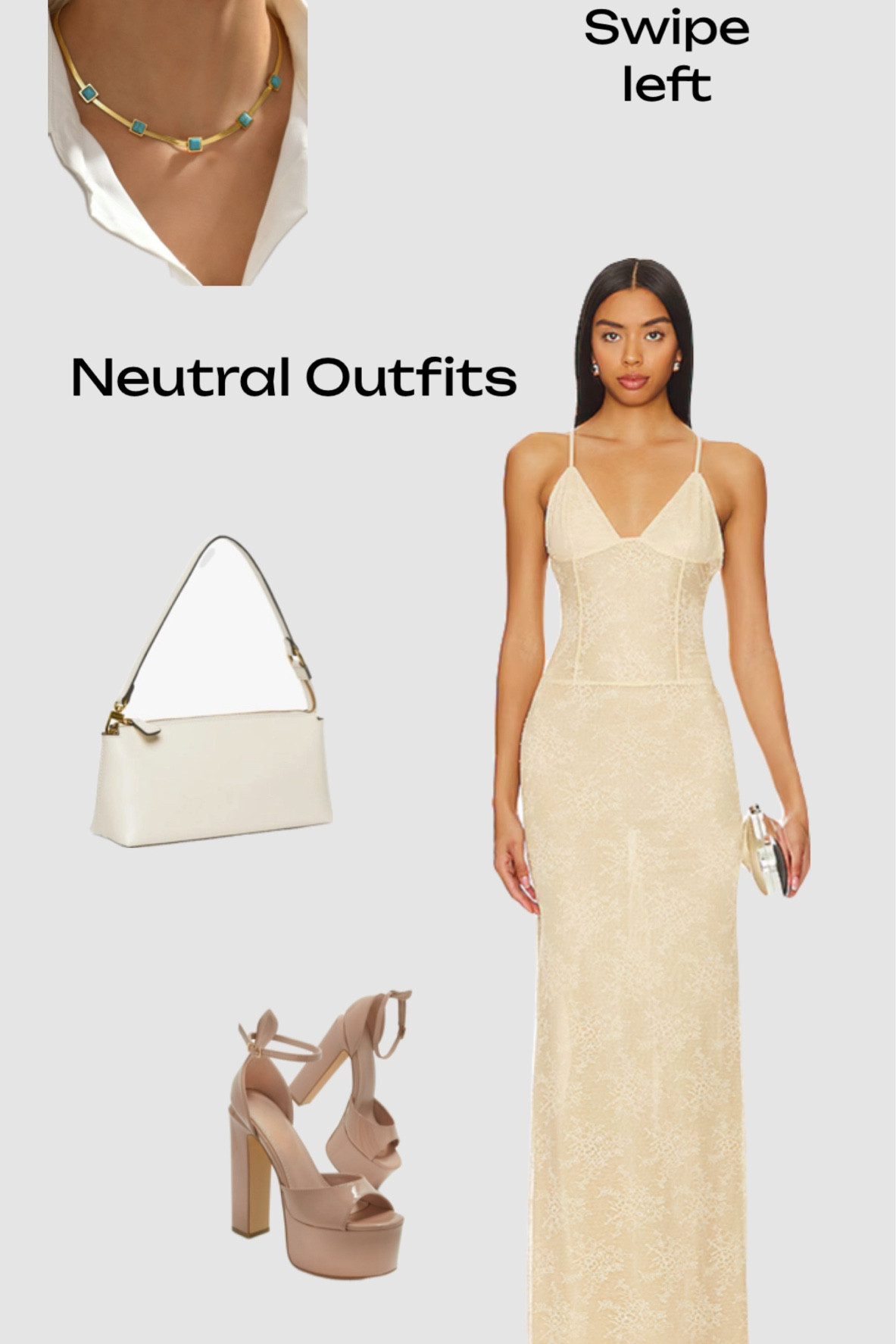 Explore timeless elegance with these neutral outfits. Perfect for any occasion, these stylish looks feature classic beige, cream, and taupe tones. Discover effortless chic and versatile fashion inspiration for your wardrobe. #NeutralOutfits #TimelessStyle #FashionInspiration #MinimalistWardrobe #ChicLook 

#LTKWedding #LTKSummerSales #LTKStyleTip