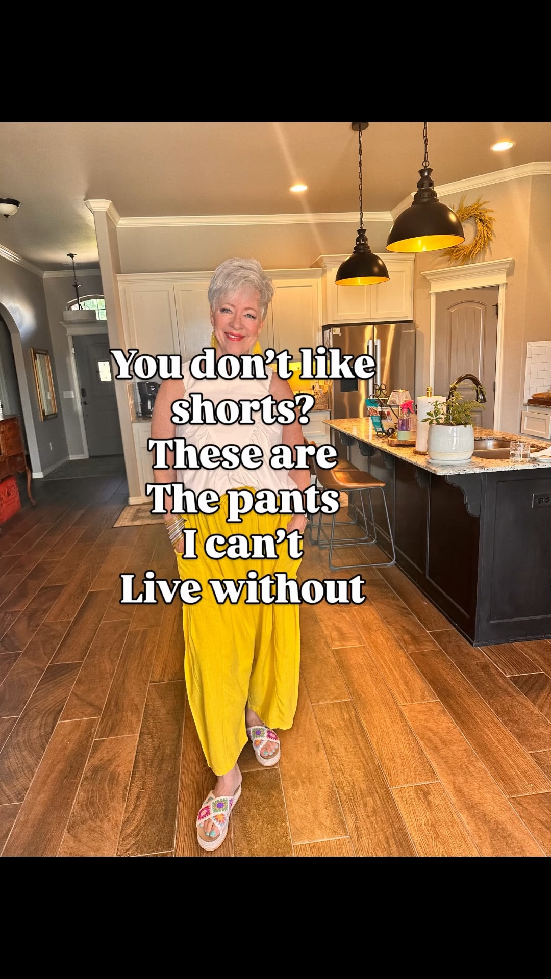 If you don’t love wearing shorts…these are the pants you need 🙌✨

Lightweight ✔️
Breathable ✔️
Flattering ✔️

I reach for these ALL the time—especially when I want to stay cool but still feel covered and confident. They’re easy, comfortable, and go with everything…which means they’ve become a can’t live without in my closet 💛

#LTKMidsize #LTKootd #LTKOver40
