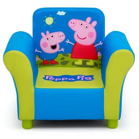 Peppa Pig Kids Upholstered Chair by Delta Children | Walmart (US)