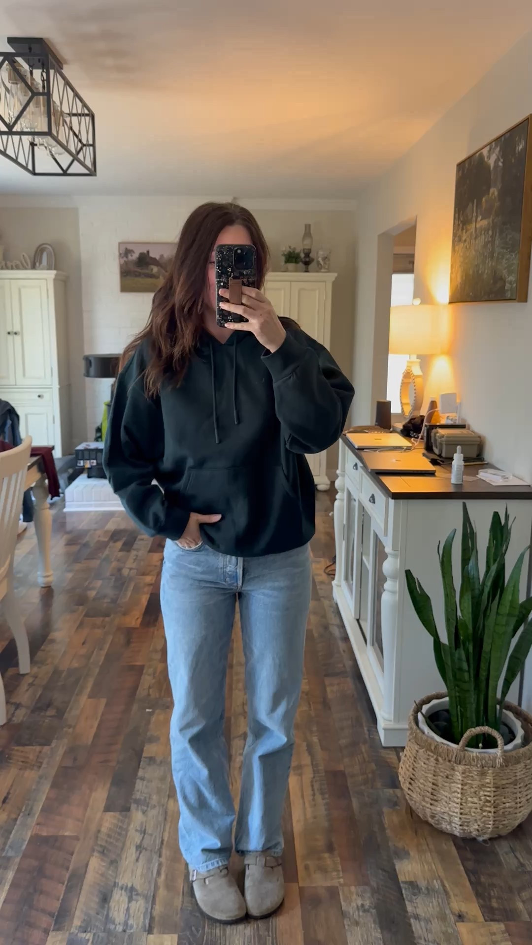 Wearing the small 

#LTKCyberWeek #LTKSaleAlert