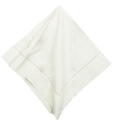 C&F Home Hemstitch Solid Pebble Beige Napkin, Set of 6 | Target